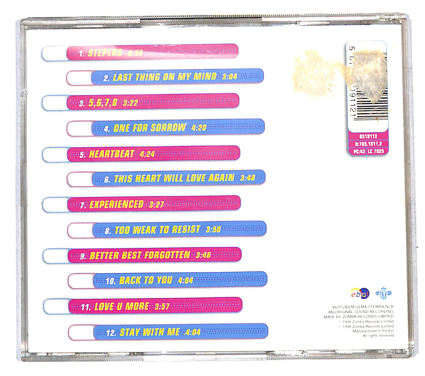 EBOND Steps - Step One CD CB040354