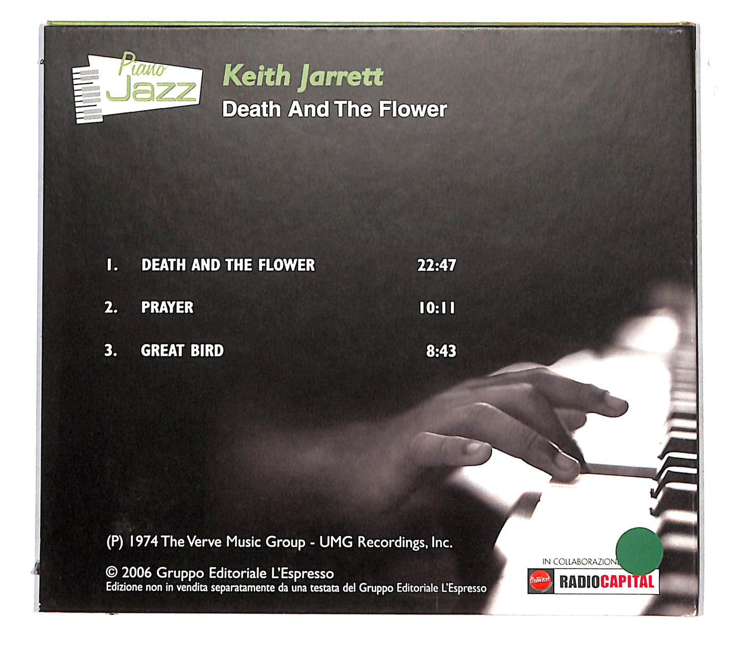 EBOND Keith Jarrett - Death And The Flower CD CB040751