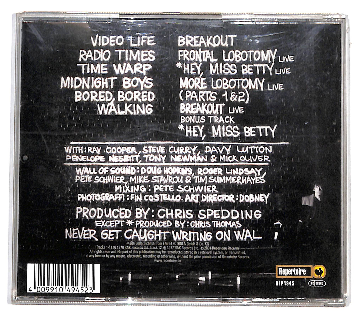 EBOND Chris Spedding - Guitar Graffiti CD CB040767