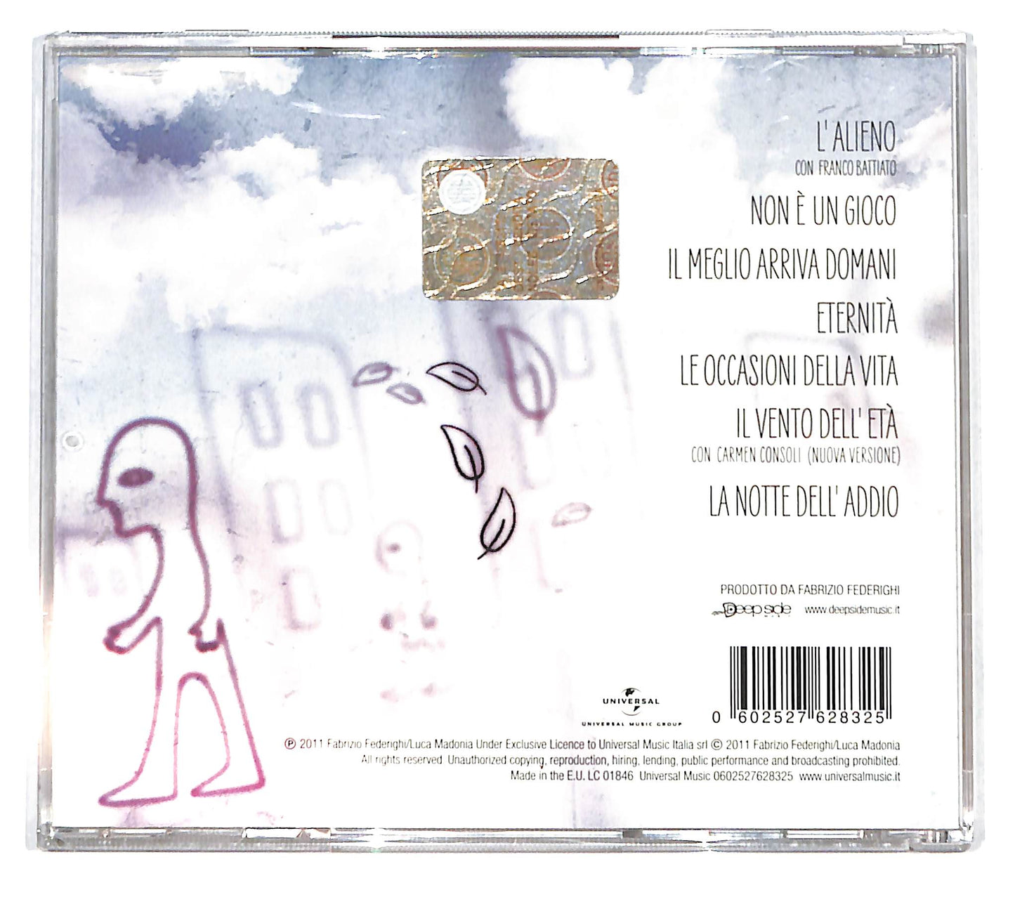 EBOND Luca Madonia - L'alieno CD CB040908