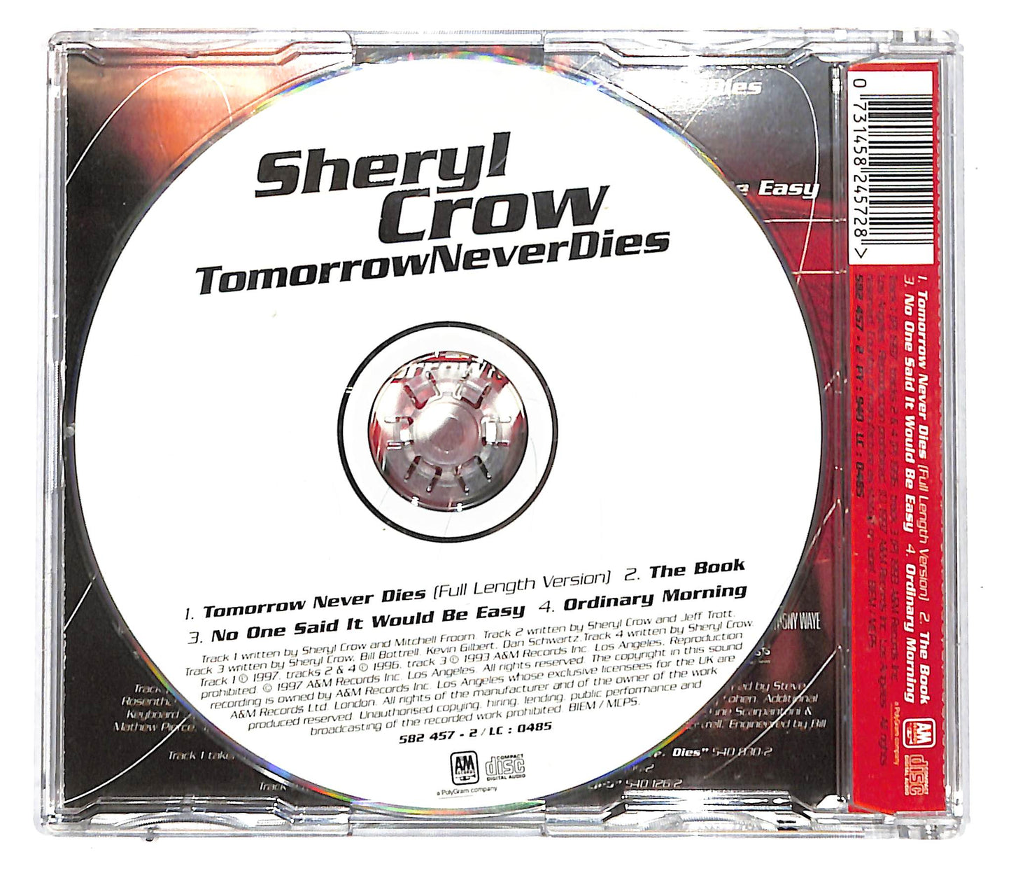 EBOND Sheryl Crow - Tomorrow Never Dies CD CB040928
