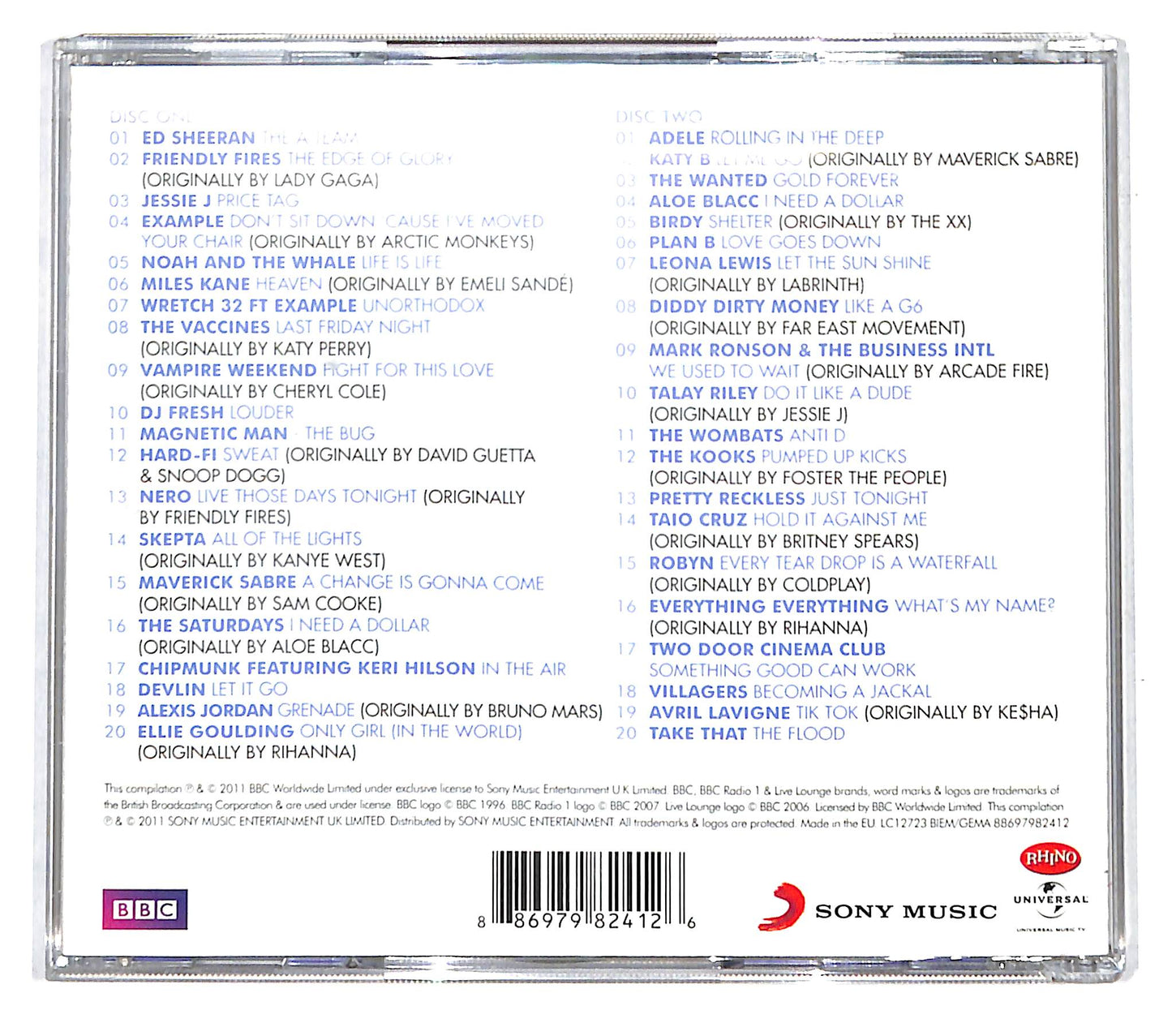 EBOND Various - BBC Radio 1's Live Lounge - Volume 6 CD CB040929