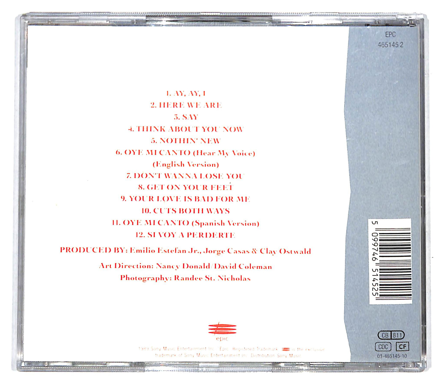 EBOND Gloria Estefan - Cuts Both Ways CD CB040946