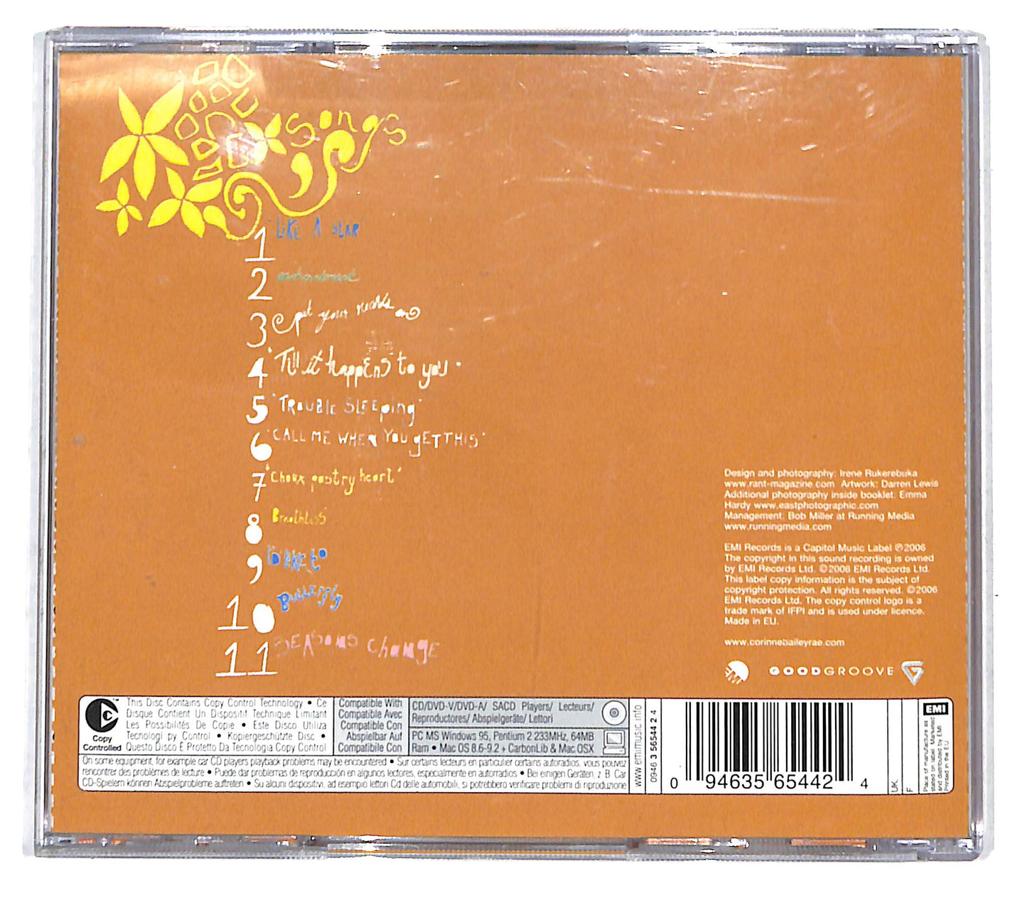 EBOND Corinne Bailey Rae - Corinne Bailey Rae CD CB040951