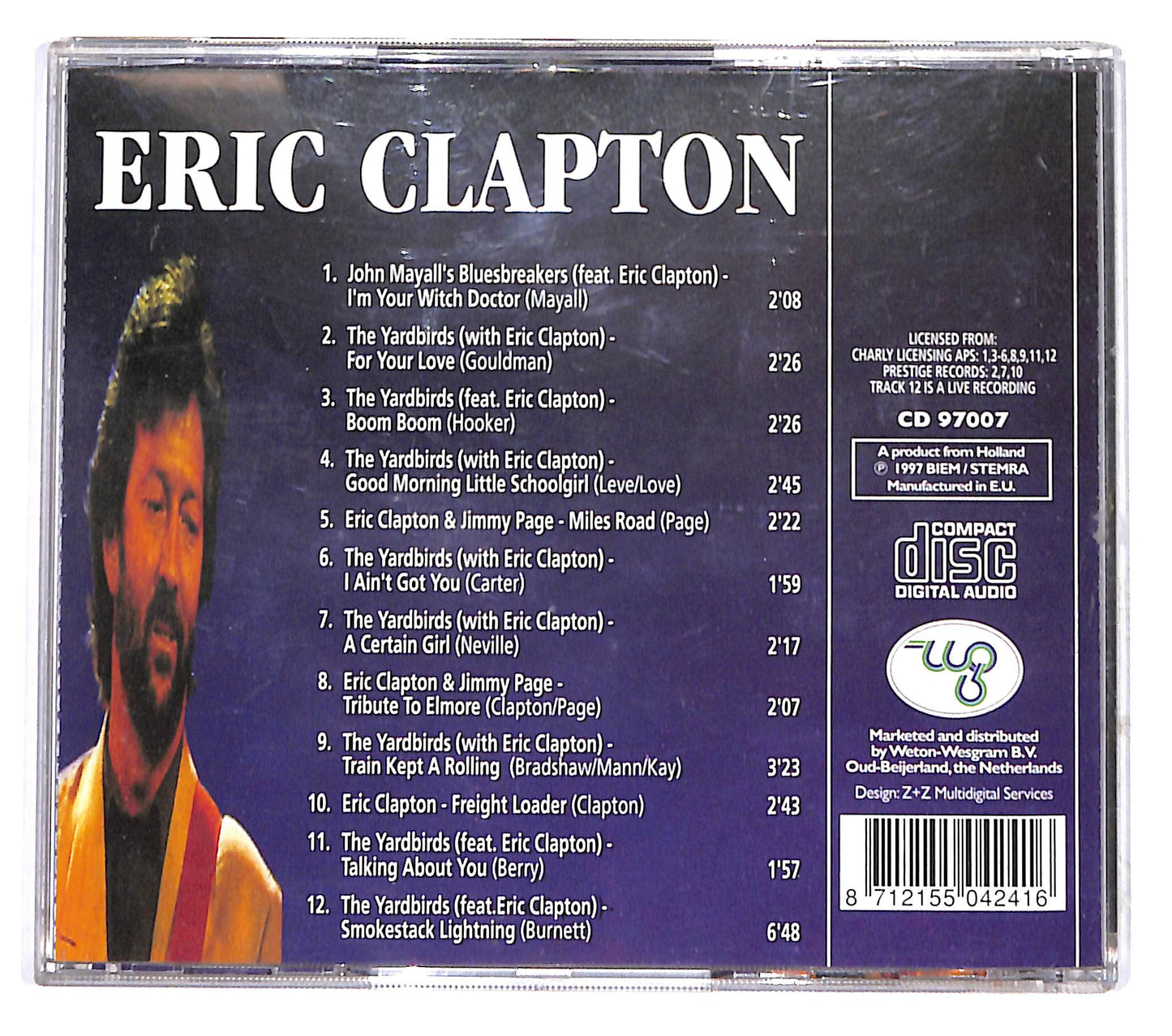 EBOND Eric Clapton - Eric Clapton CD CB041110