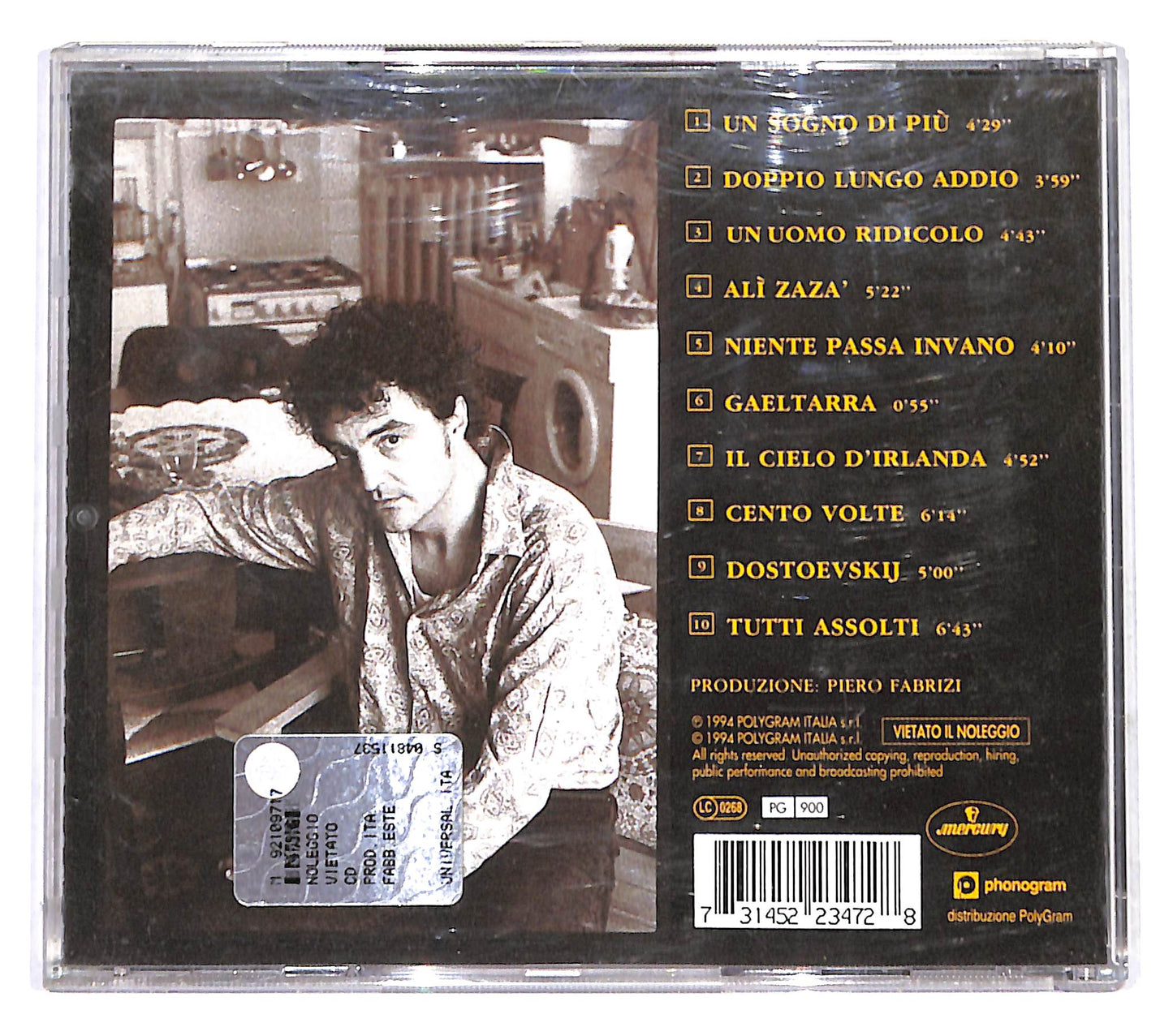 EBOND Massimo Bubola - Doppio Lungo Addio CD CB041115