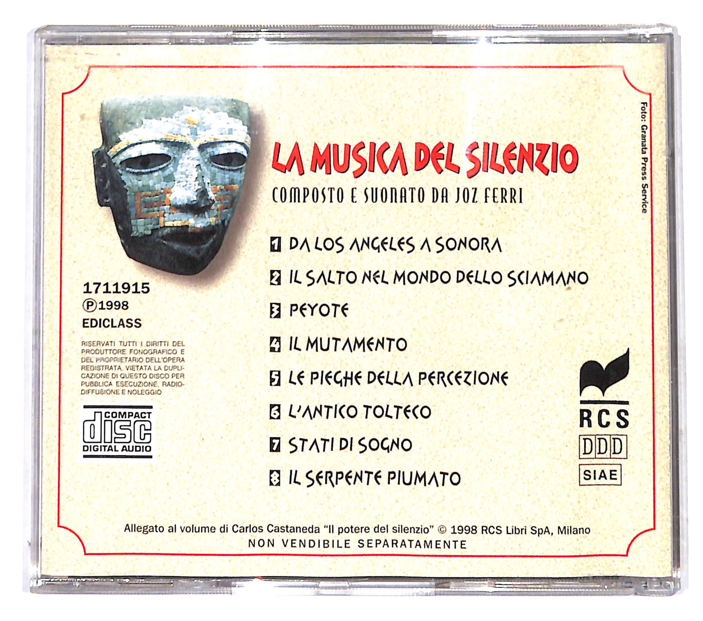 EBOND Joz Ferri - La Musica Del Silenzio CD CB041129