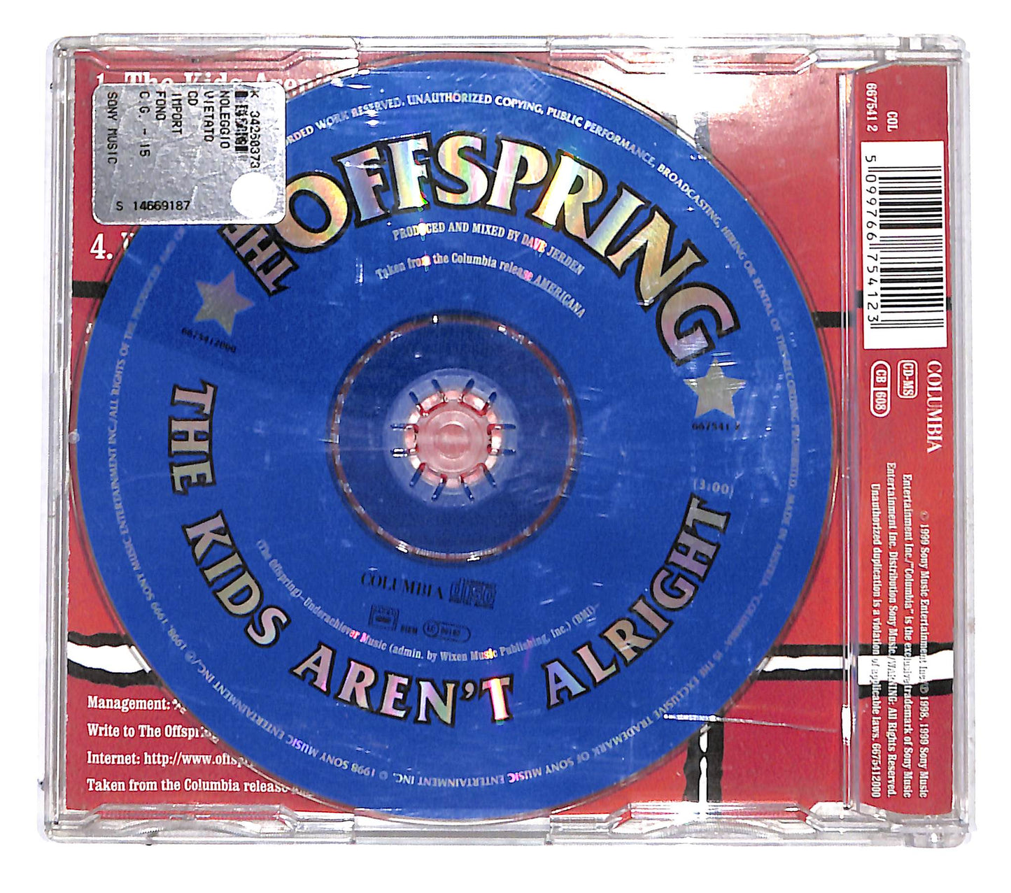 EBOND The Offspring - The Kids Aren't Alright CD CB041146