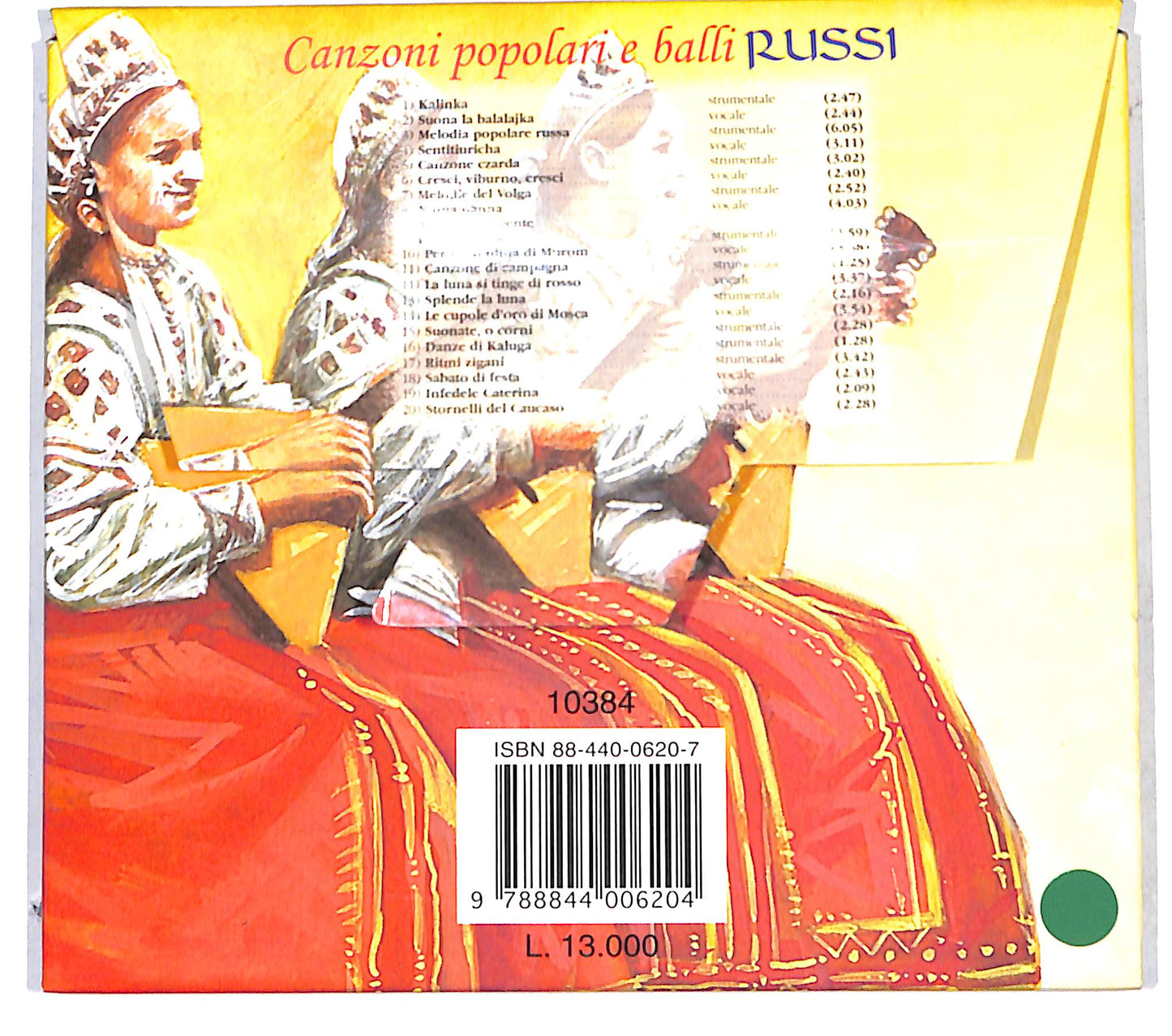 EBOND Various - Melodie Di Mosca - Balli E Canzoni Popolari Russe CD CB041322