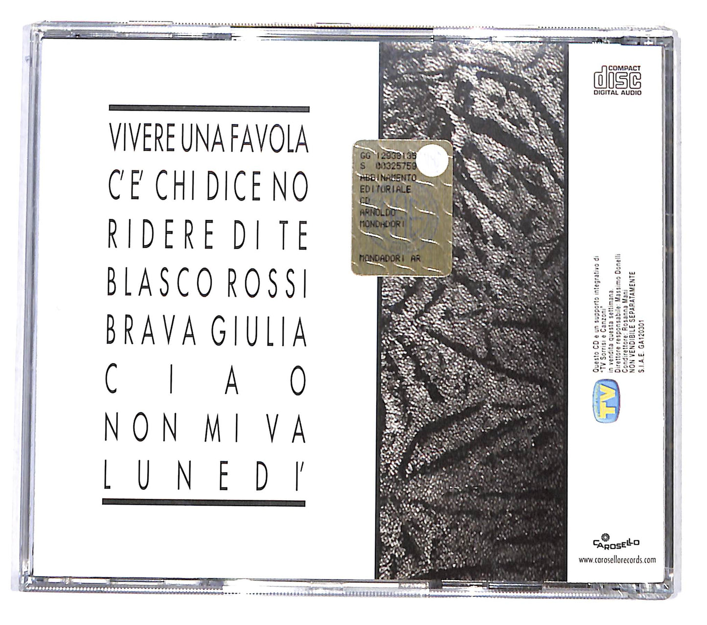 EBOND Vasco Rossi - C'e Chi Dice No EDITORIALE CD CB041517