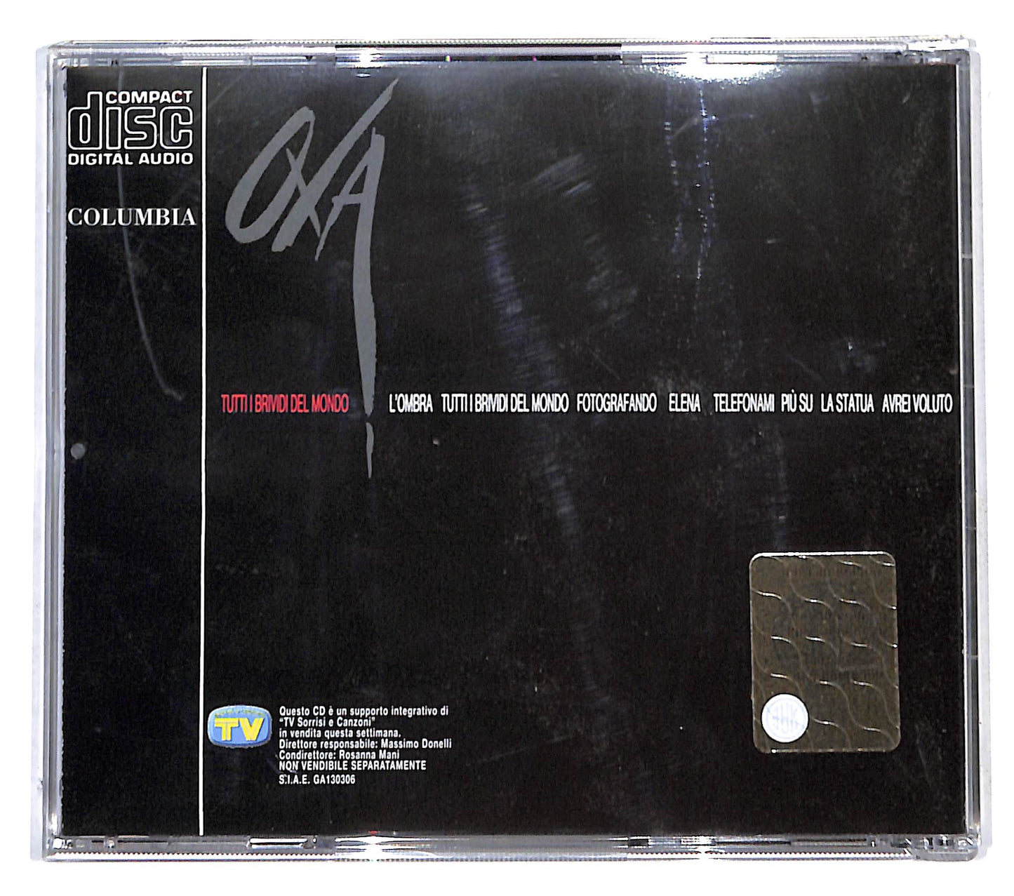 EBOND Anna Oxa - Tutti I Brividi Del Mondo EDITORIALE CD CB041535