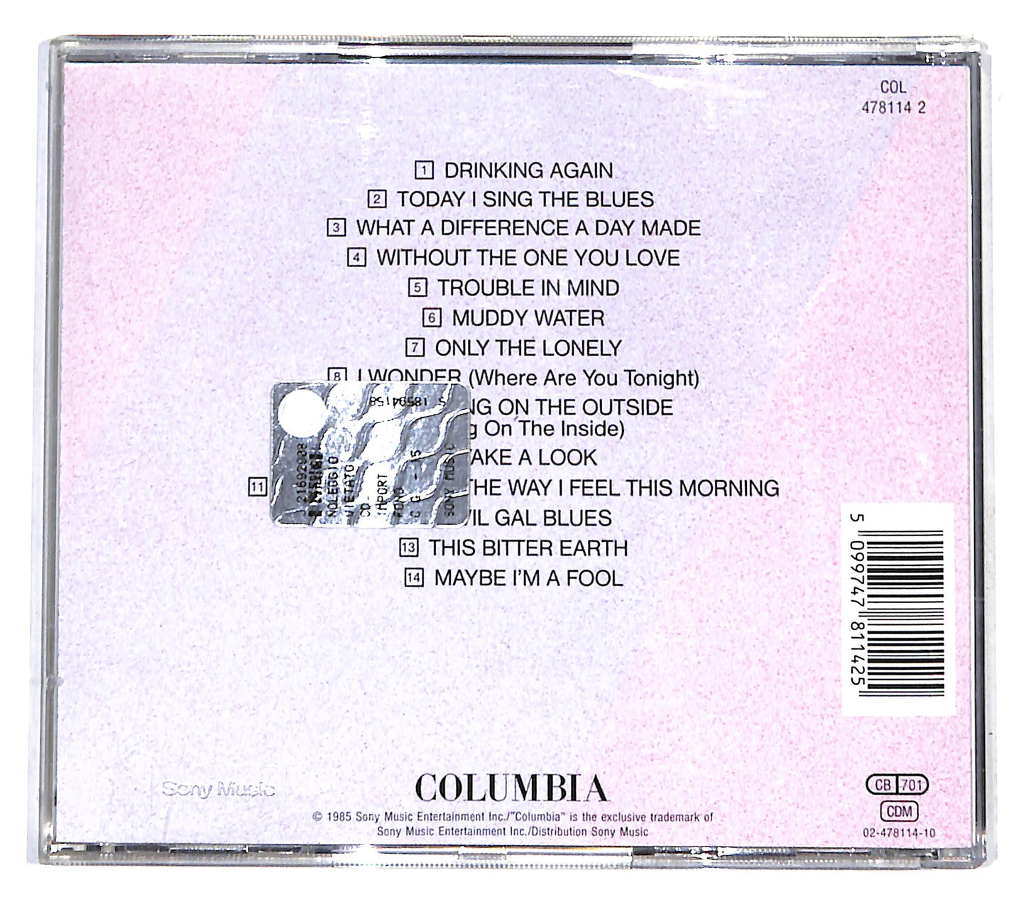 EBOND Aretha Franklin - Aretha Sings The Blues CD CB041541