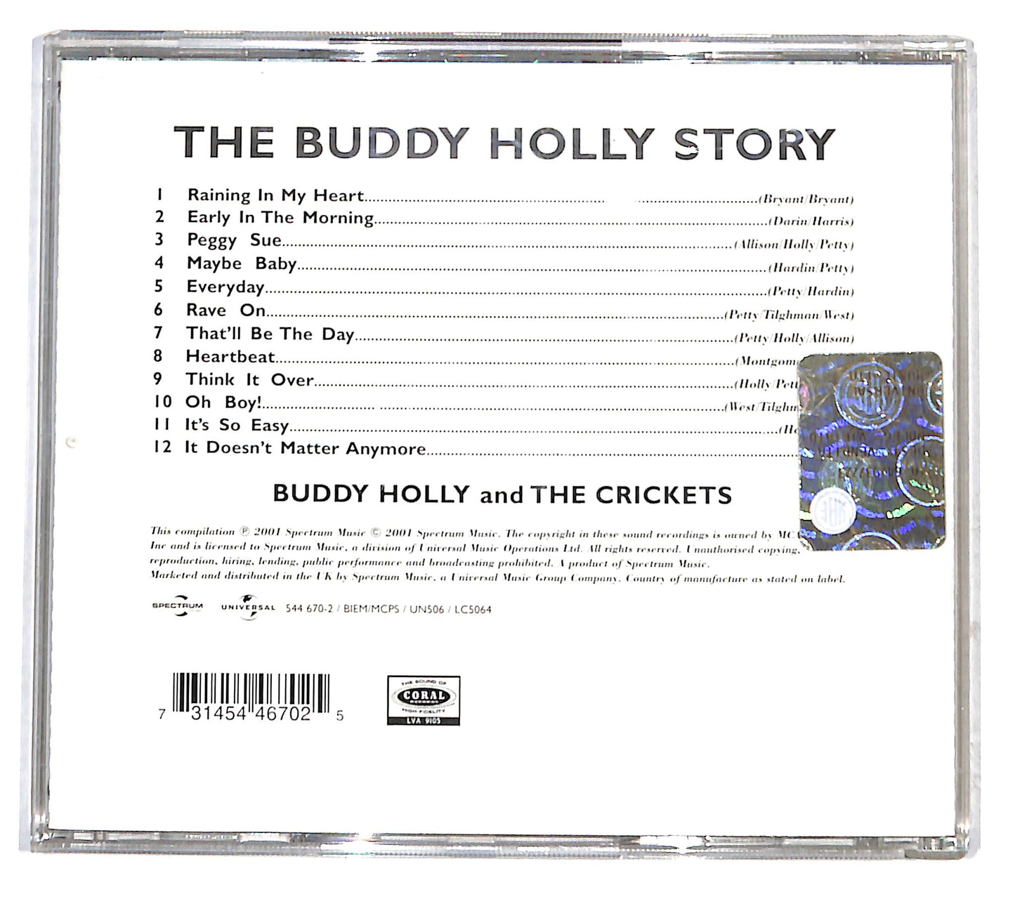 EBOND Buddy Holly - The Buddy Holly Story CD CB041939
