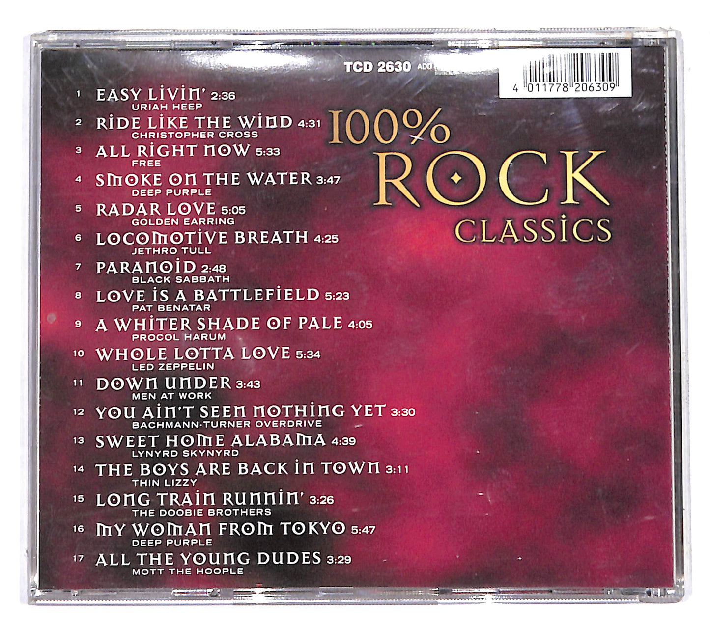 EBOND Various - 100% Rock Classics CD CB042208