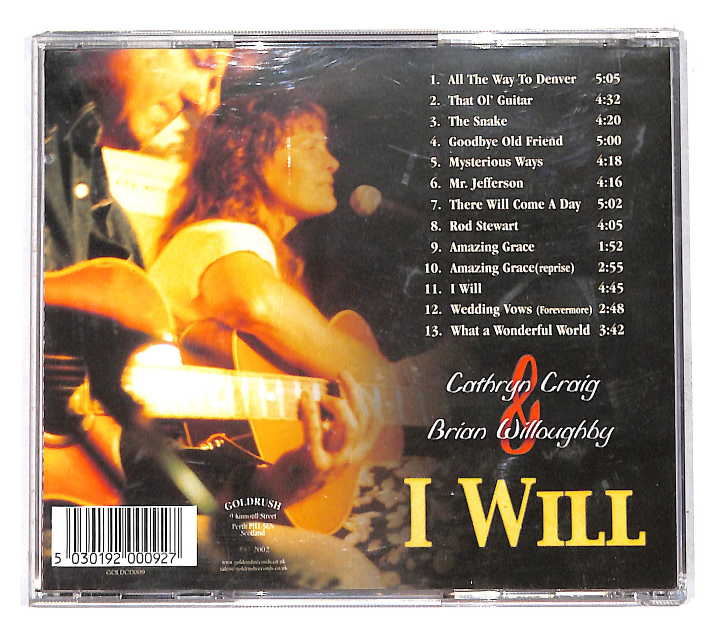 EBOND Cathryn Craig & Brian Willoughby - I Will CD CB042215