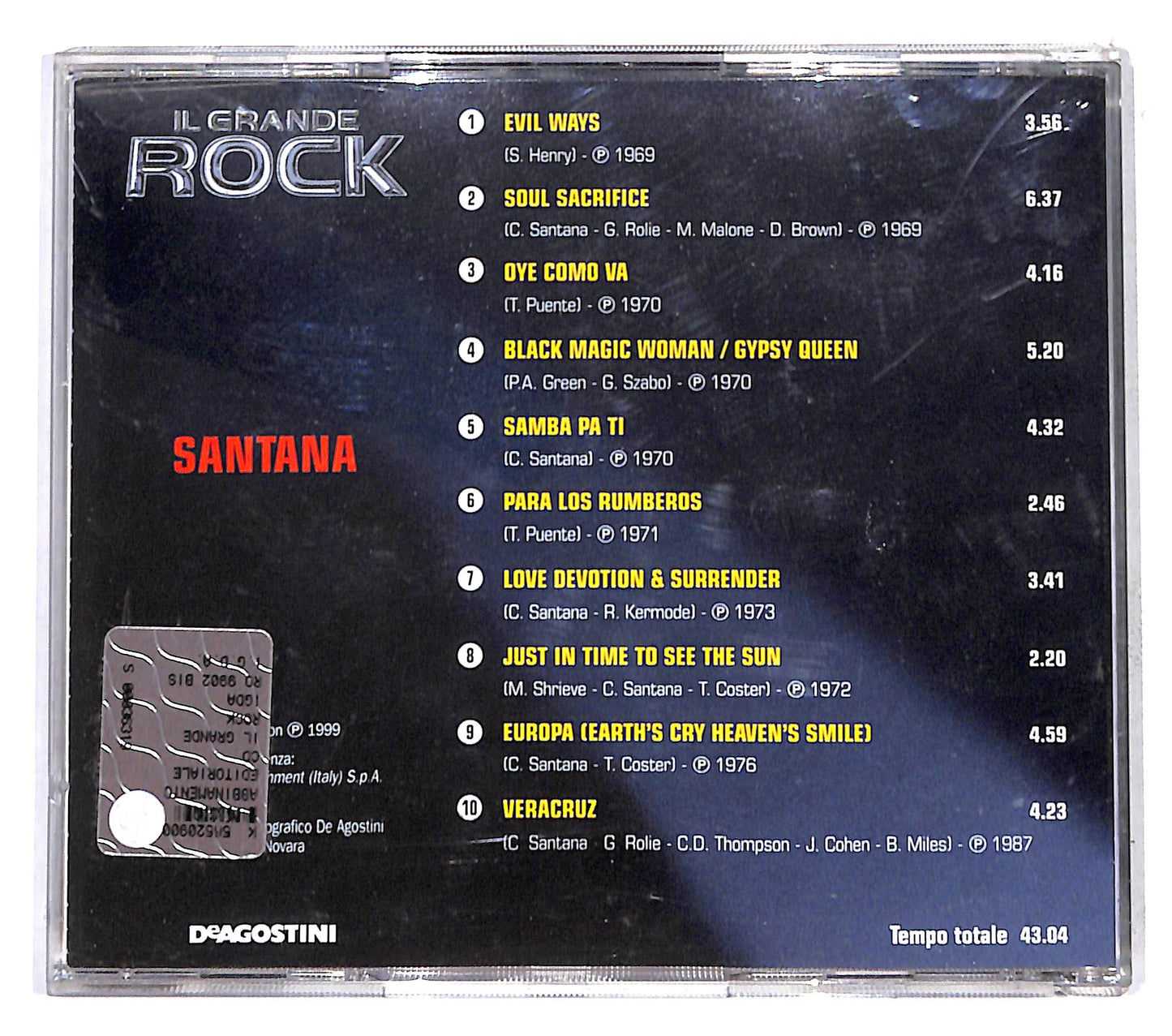 EBOND Santana - Il Grande Rock EDITORIALE CD CB042232