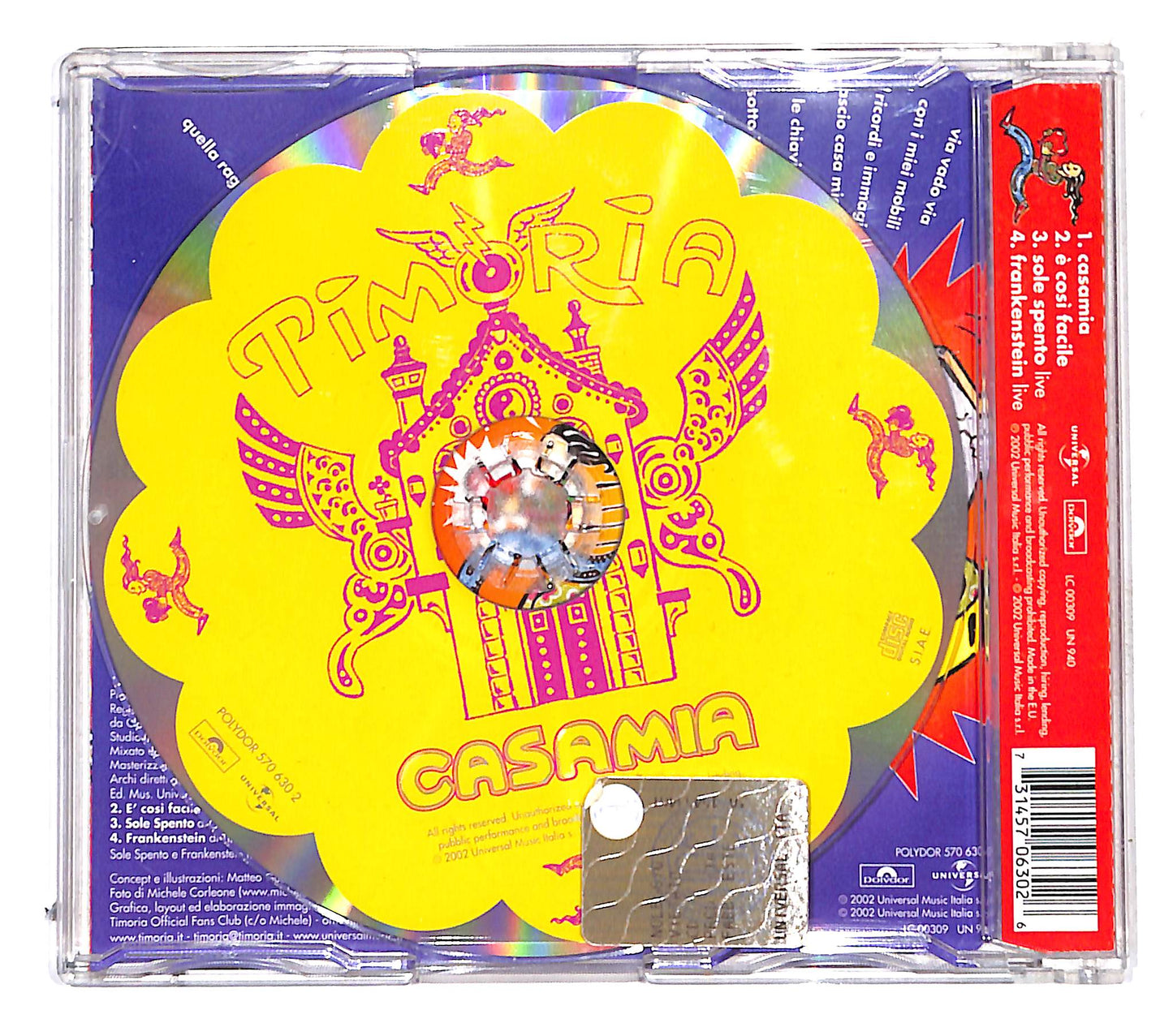 EBOND Timoria - Casamia CD CB042243