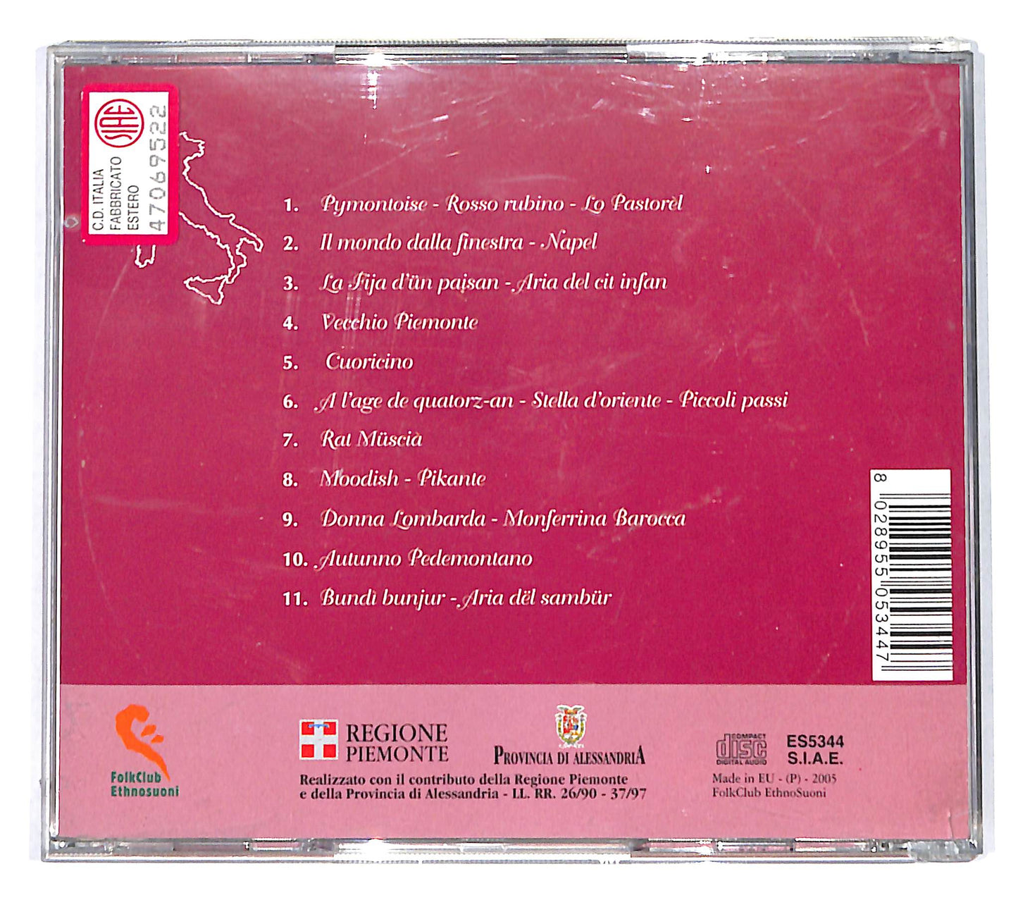 EBOND Enrico Negro - Rosso rubino CD CB043212