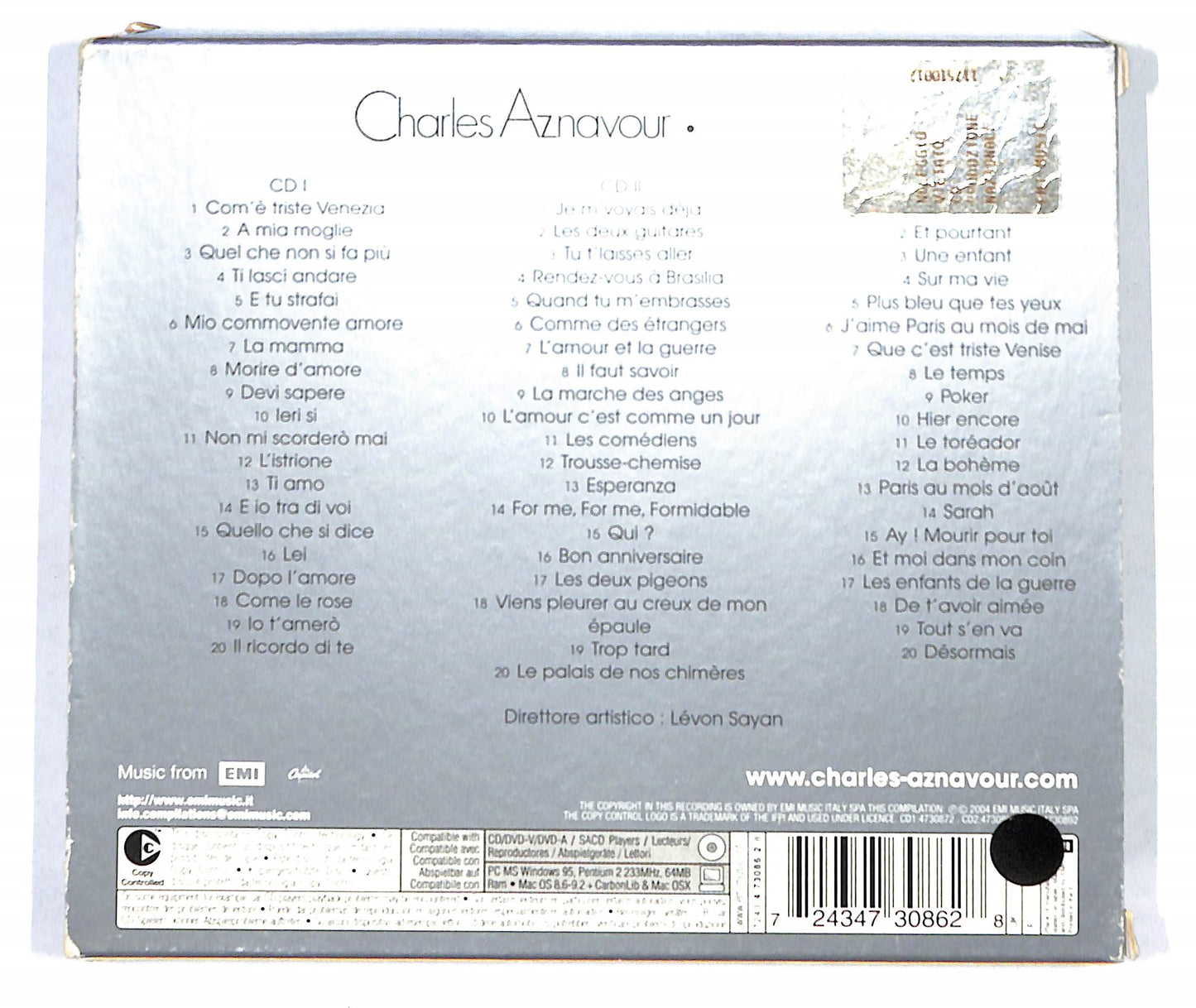 EBOND Charles Aznavour - Platinum Collection CD CB043257