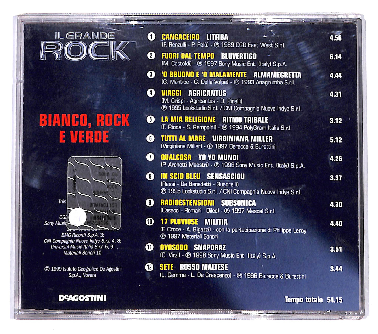 EBOND Various - Bianco, Rock E Verde CD CB044635