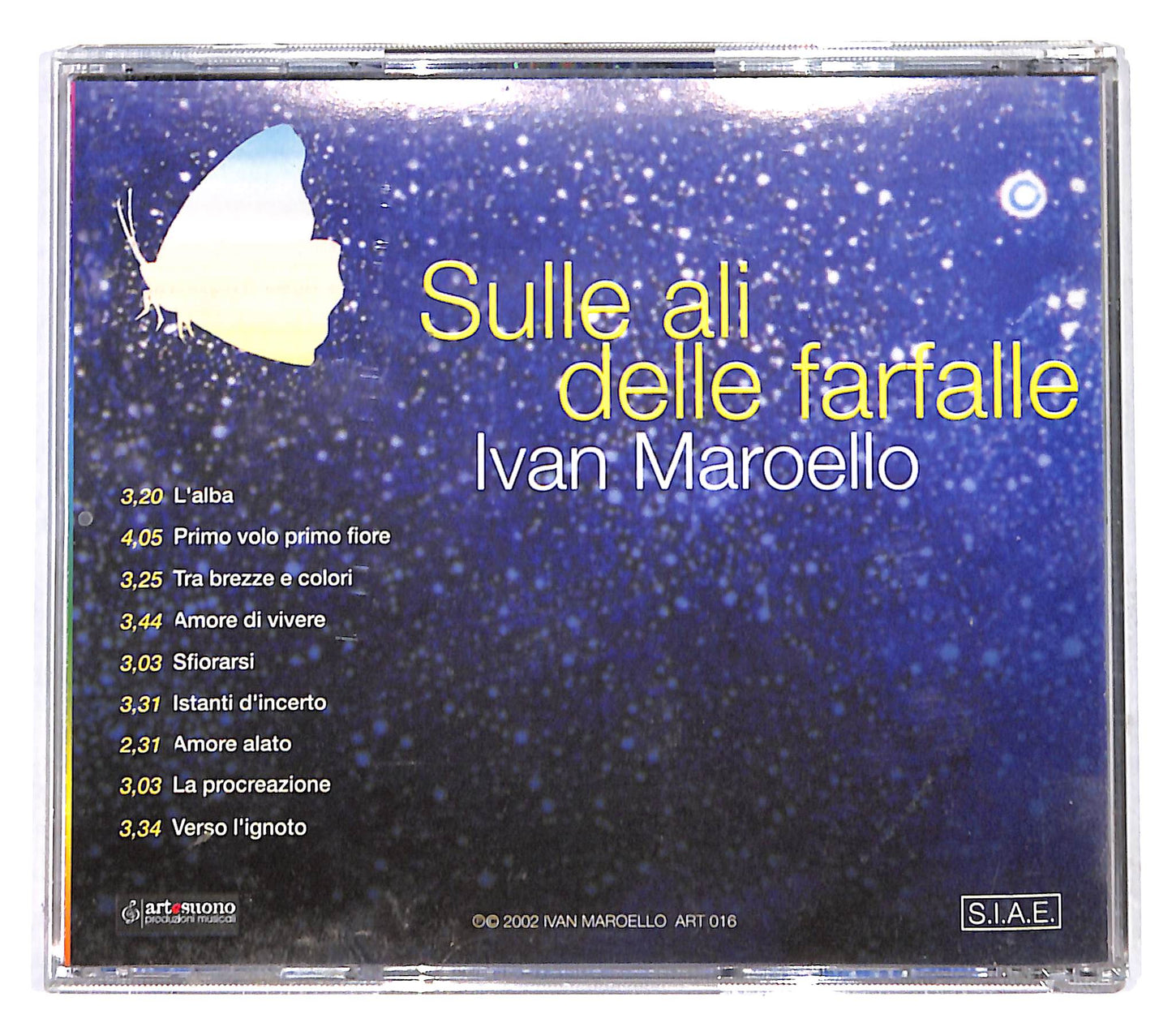 EBOND Ivan Maroello - Sulle ali delle farfalle CD CB044664