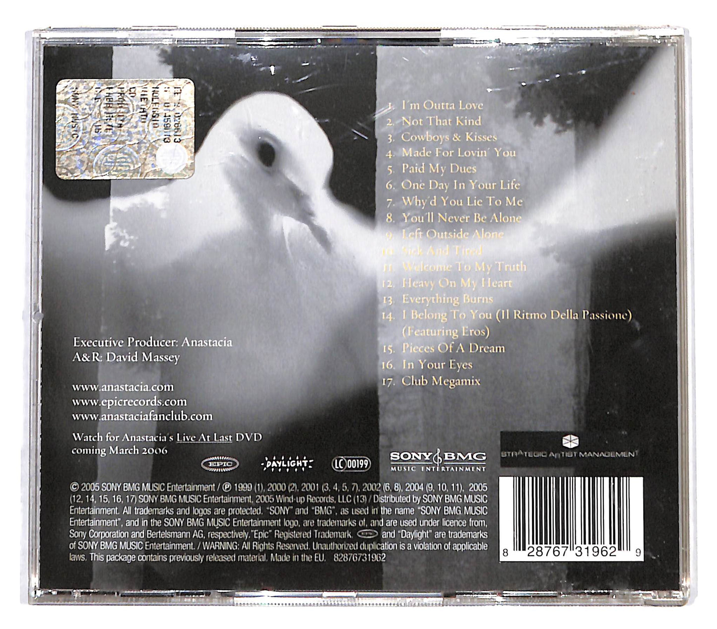 EBOND Anastacia - Pieces Of A Dream CD CB045713