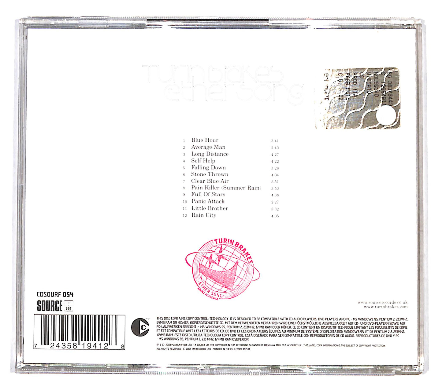 EBOND Turin Brakes - Ether Song CD CB045734