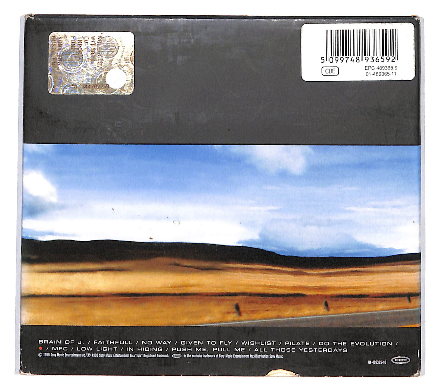 EBOND Pearl Jam - Yield CD CB045737