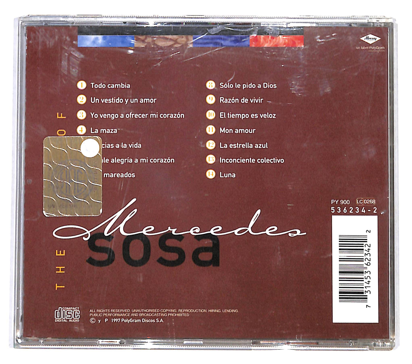 EBOND Mercedes Sosa - The Best Of Mercedes Sosa CD CB046101