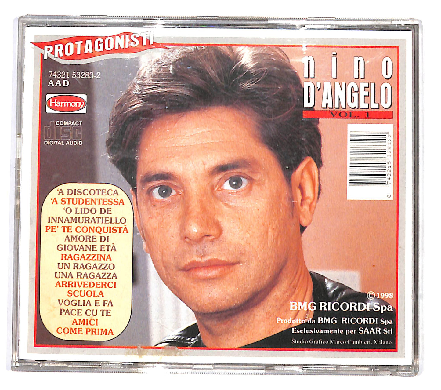 EBOND Nino d'angelo vol.1 - Protagonisti CD CB046141
