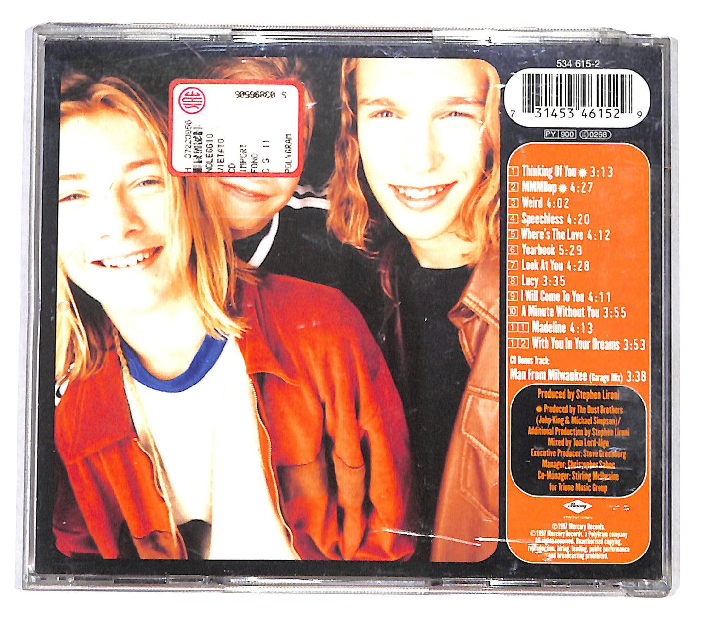 EBOND Hanson - Middle Of Nowhere CD CB046160