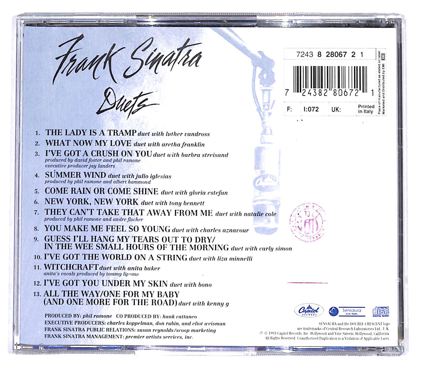 EBOND Frank Sinatra - Duets CD CB046428