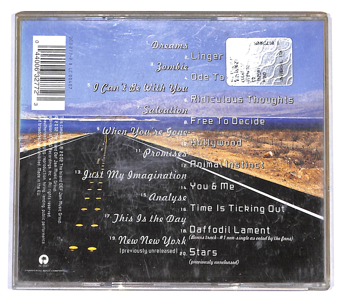 EBOND The Cranberries - Stars The Best Of 1992-2002 CD CB046446