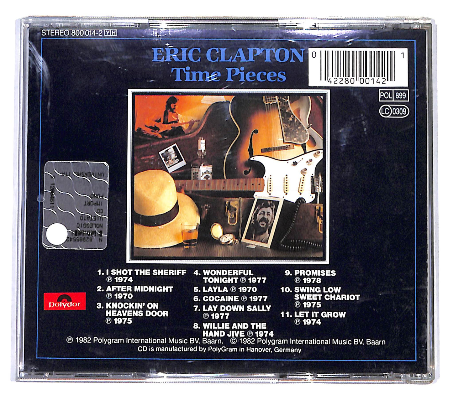 EBOND Eric Clapton - Time Pieces - The Best Of Eric Clapton CD CB046456