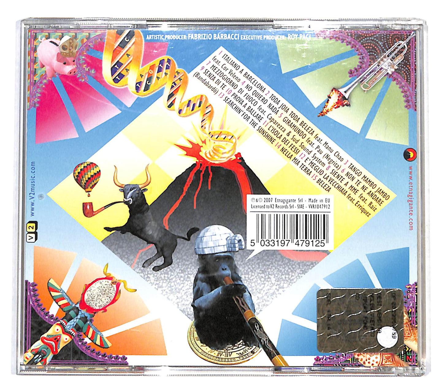 EBOND Roy Paci e Aretuska - Suonoglobal CD CB046601