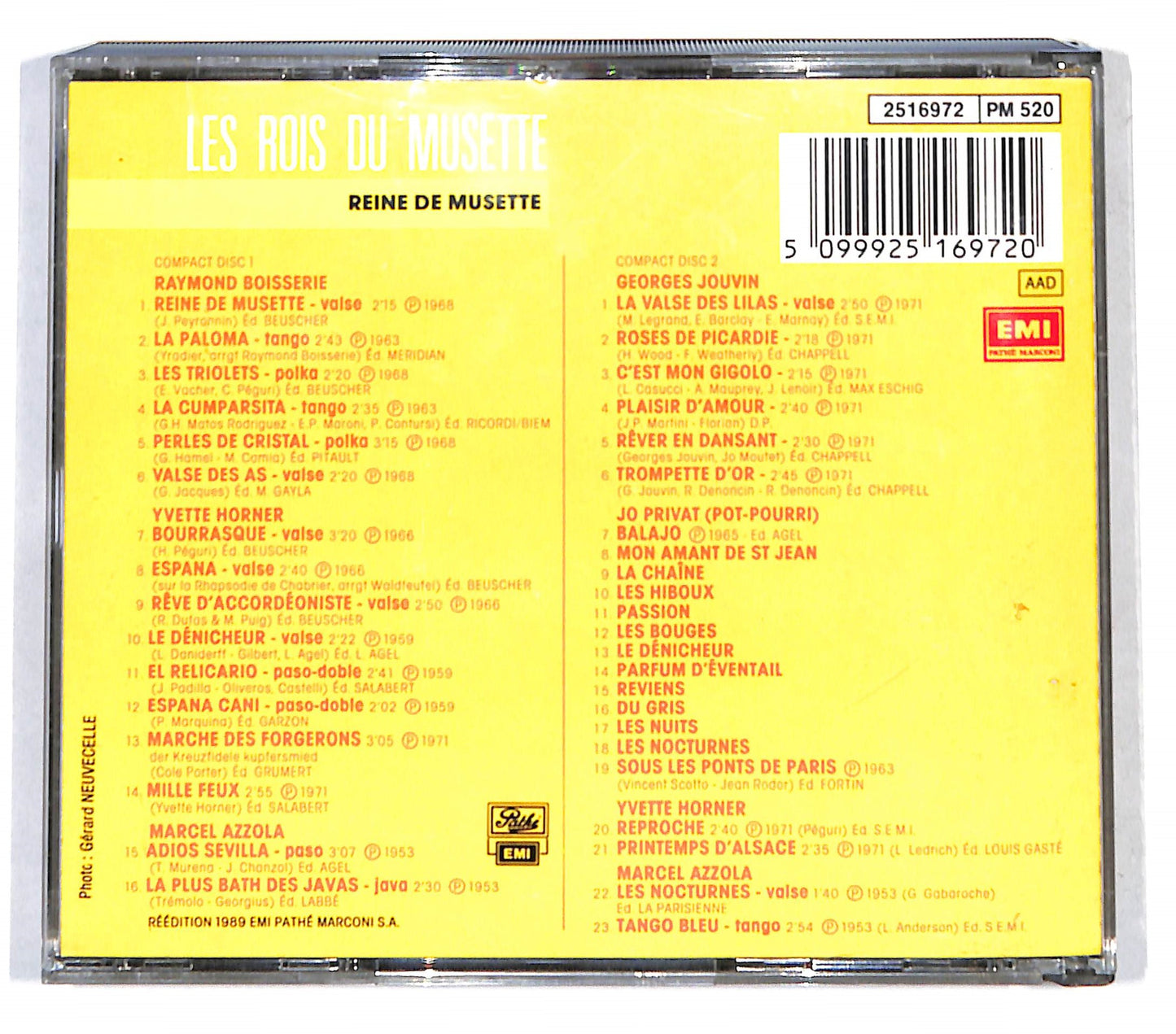EBOND Les Rois du Musette - Reine de Musette CD CB046608