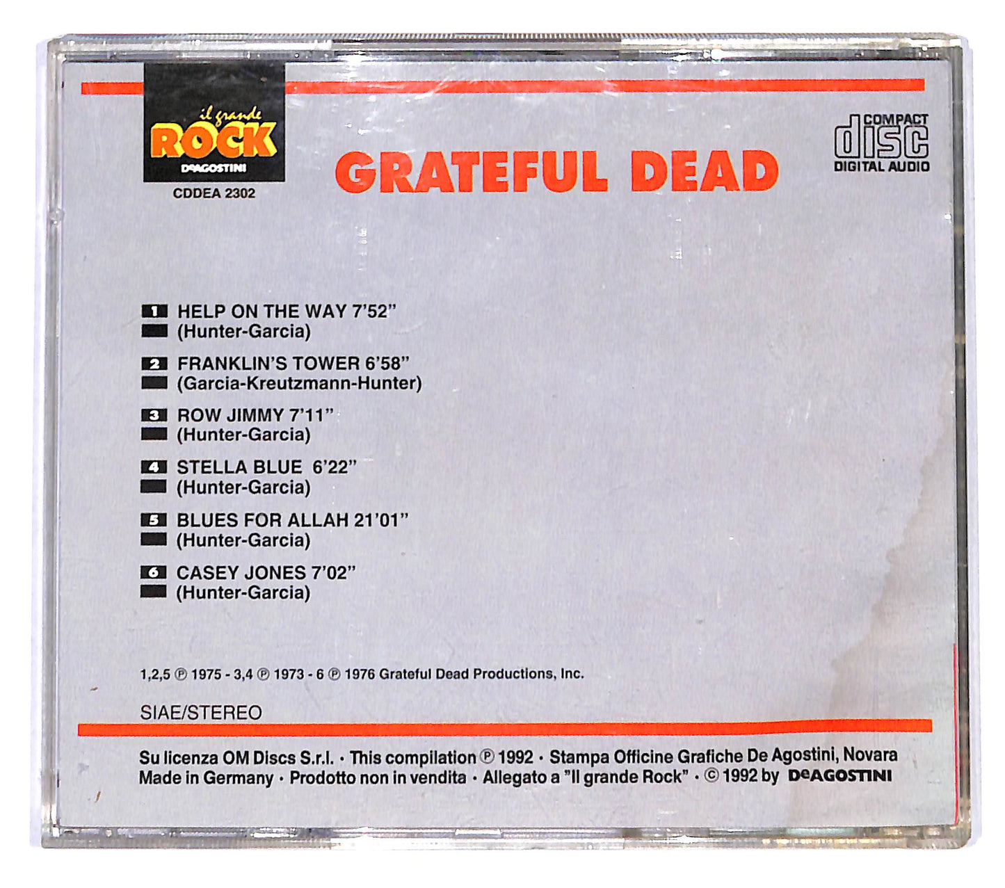 EBOND The Grateful Dead - Grateful Dead CD CB046652