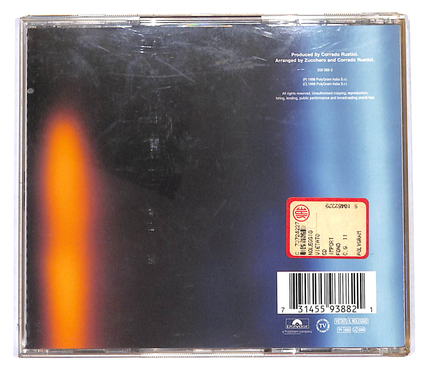 EBOND Zucchero - Blue Sugar CD CB046656