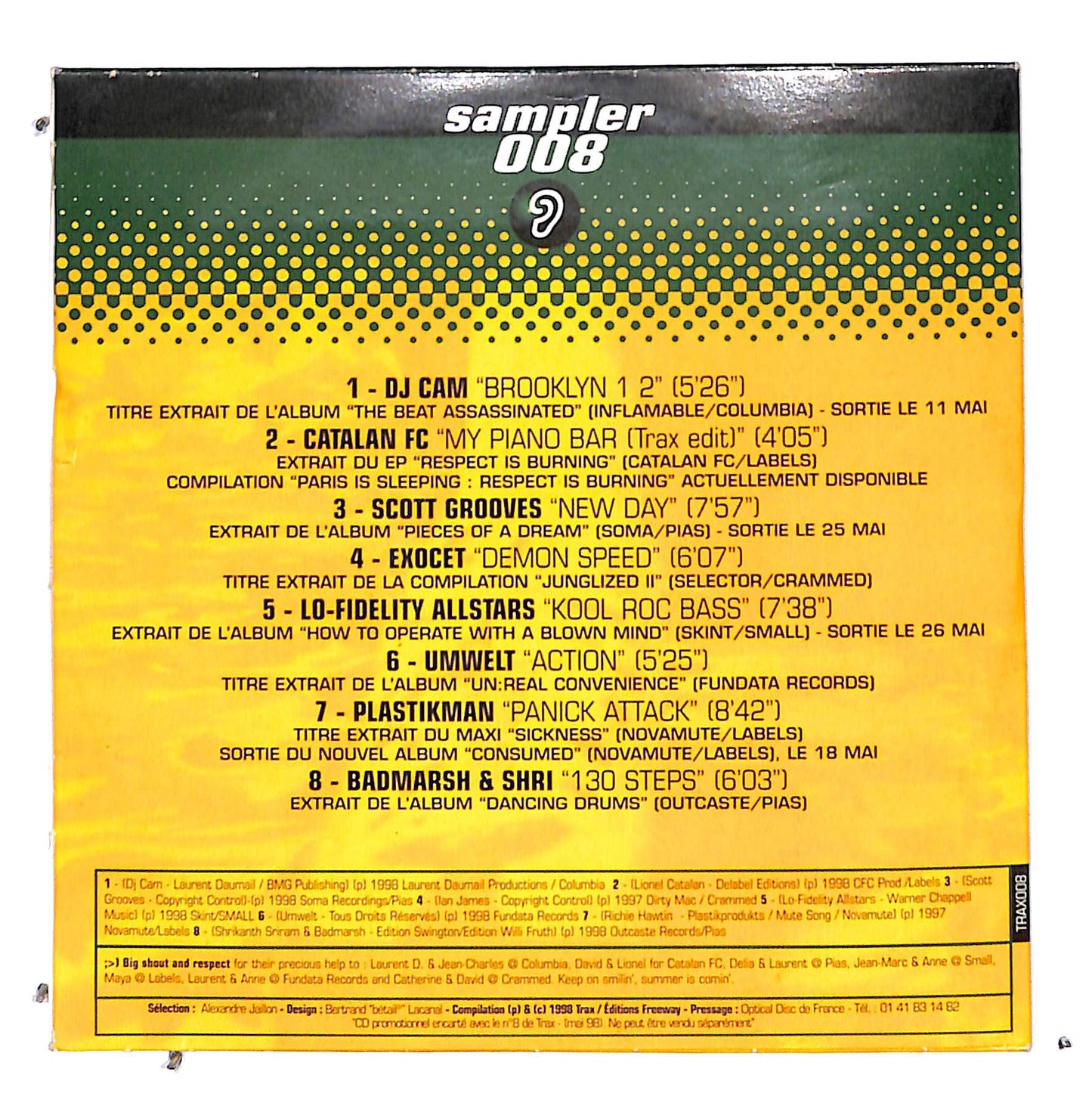 EBOND Various - Sampler 008 CD CB047210