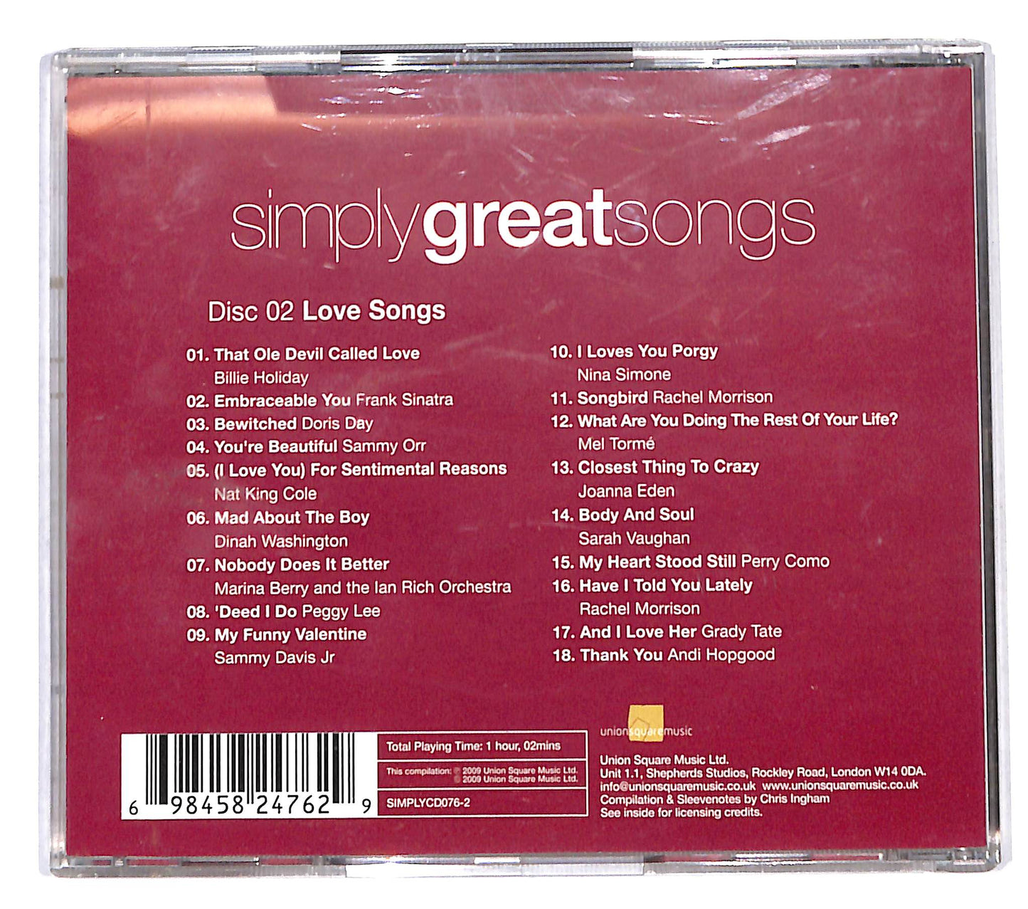EBOND Various - Simply Great Songs vol.2 CD CB047213