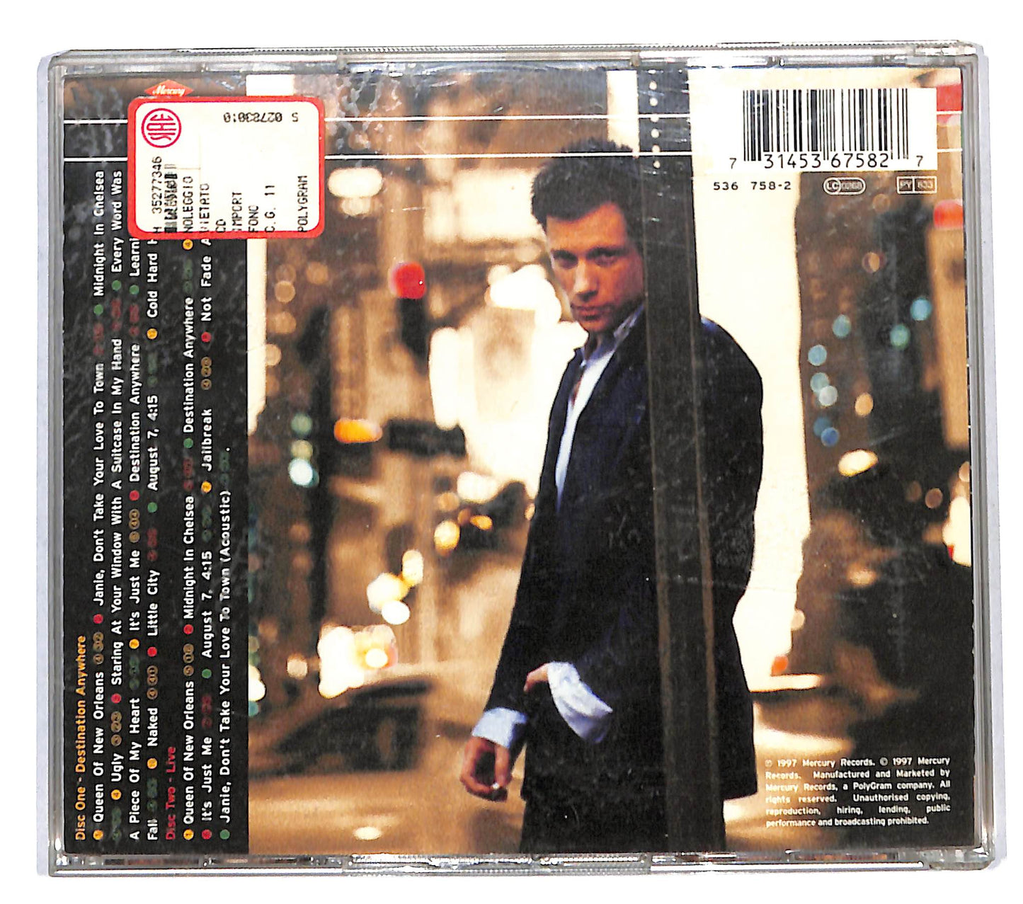 EBOND Jon Bon Jovi - Destination Anywhere CD CB047221