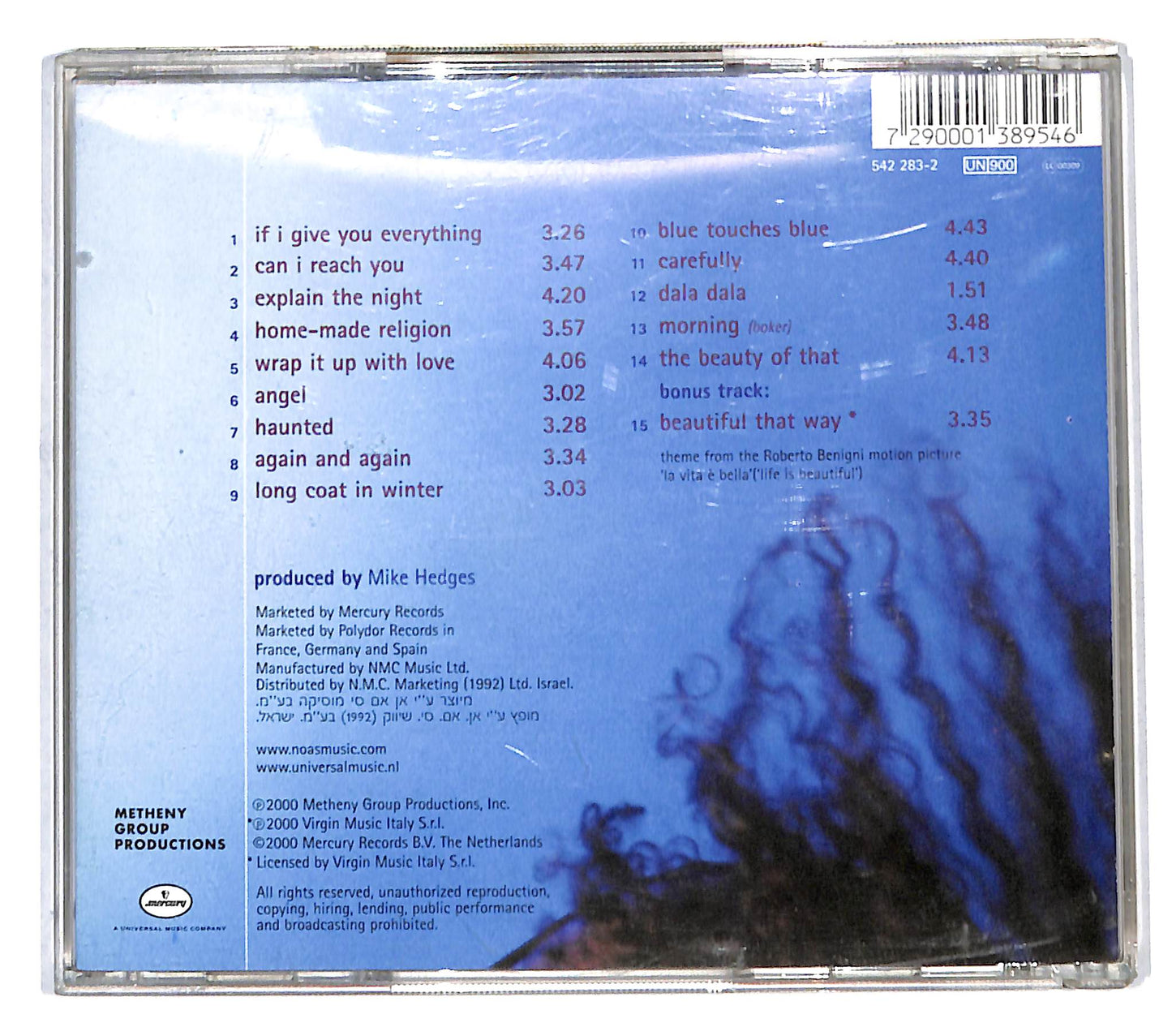 EBOND Noa - Blue Touches Blue CD CB047243