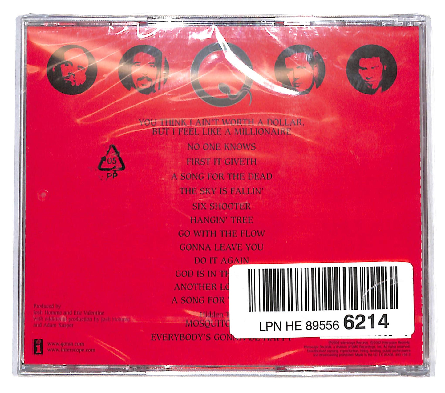 EBOND Queens Of The Stone Age - Songs For The Deaf CD CB047246