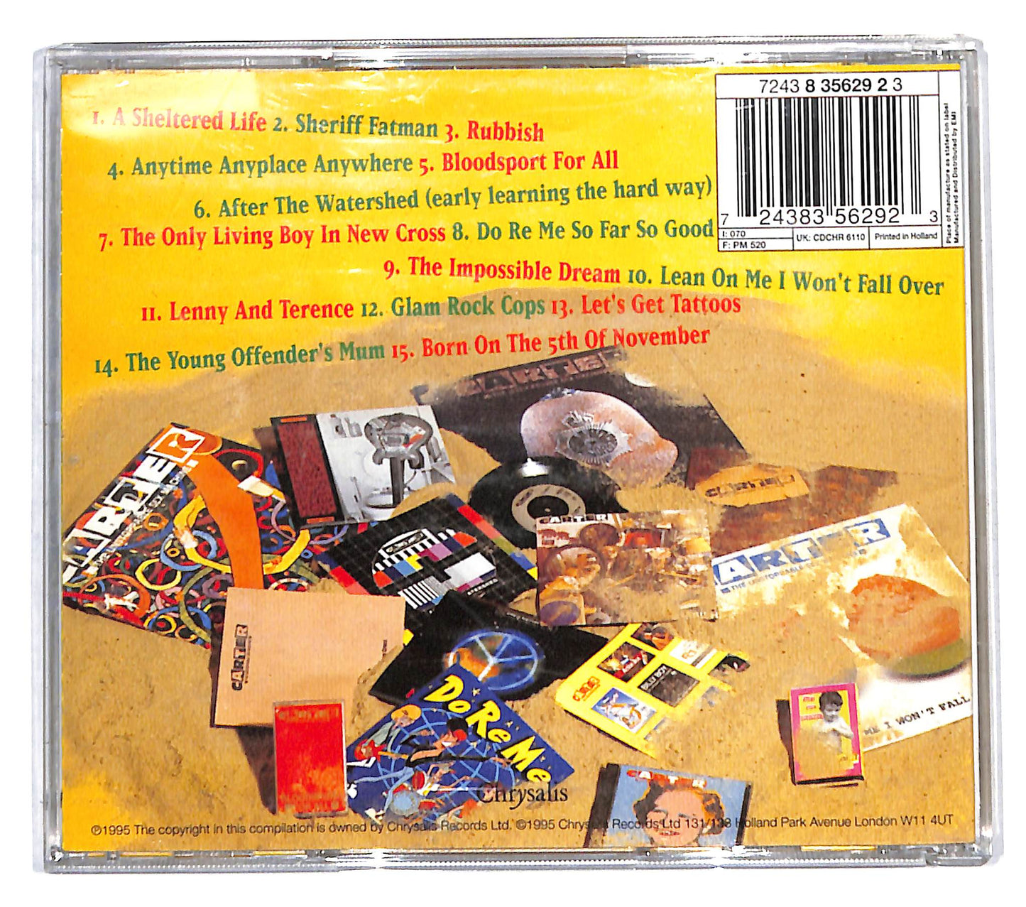 EBOND Carter USM - Straw Donkey... The Singles CD CB047255