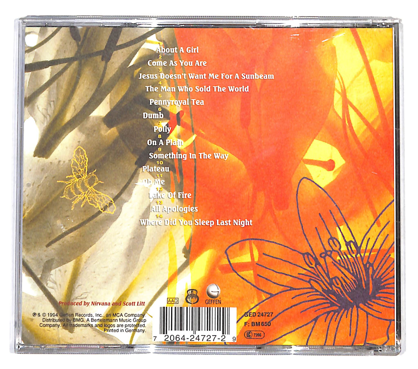 EBOND Nirvana - MTV Unplugged In New York CD CB047725