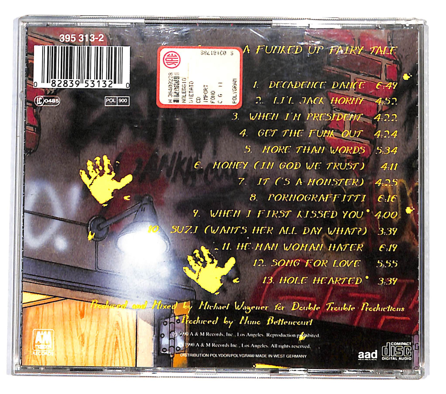 EBOND Extreme - Extreme Ii : Pornograffitti (a Funked Up Fairytale) CD CB047754