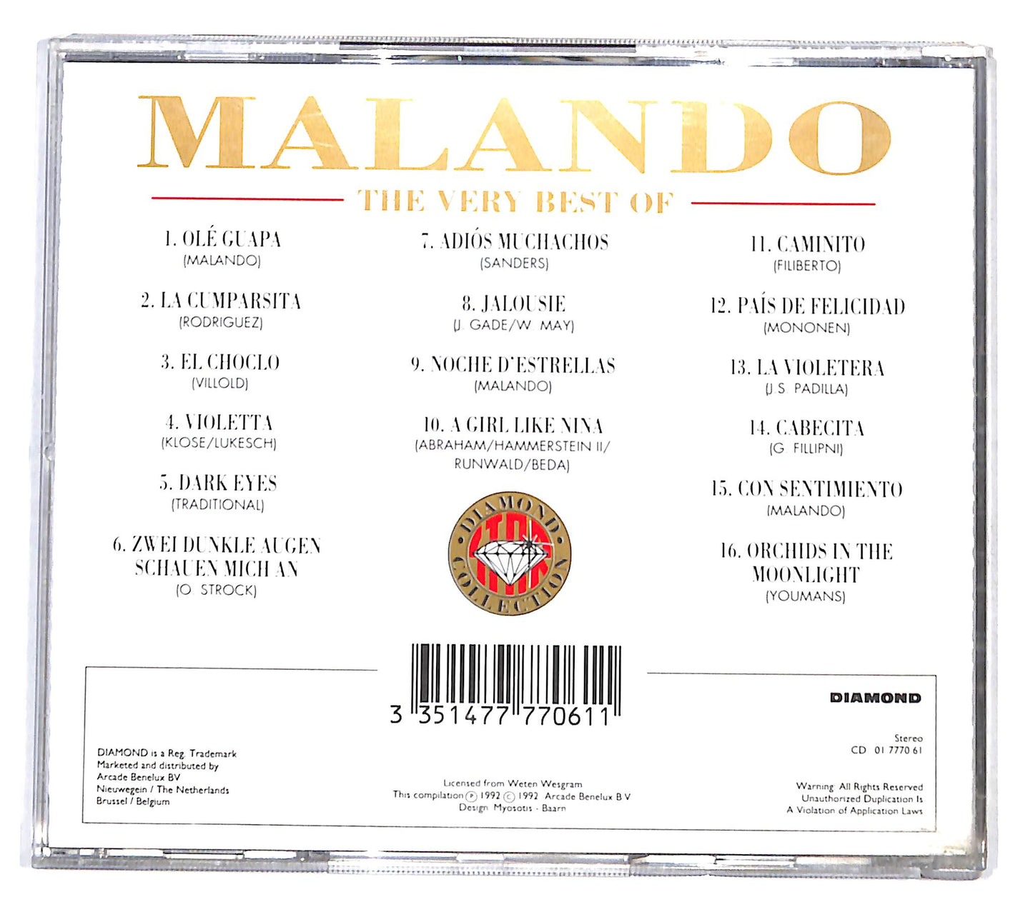 EBOND Malando - The Very Best Of CD CB047764