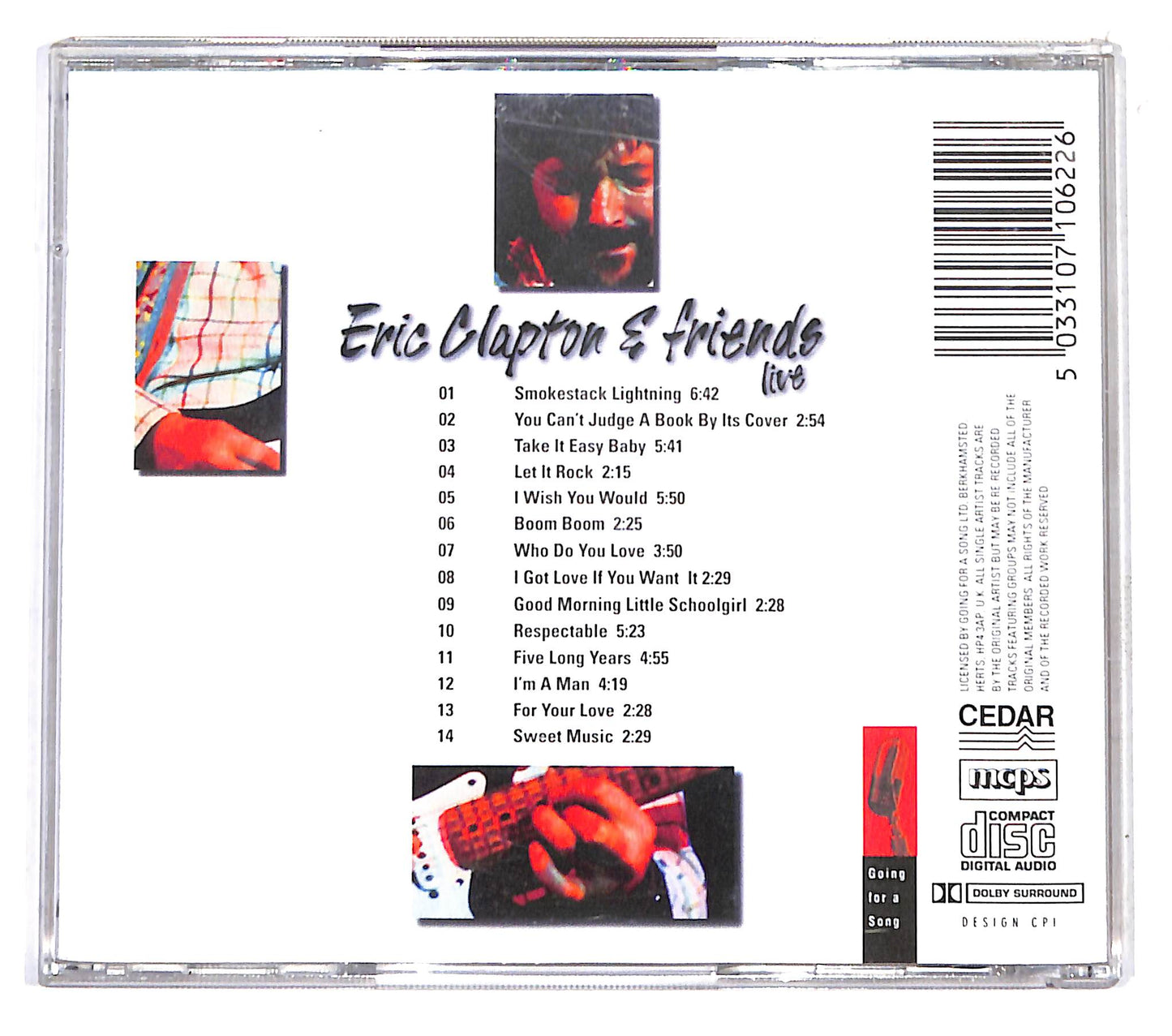EBOND Eric Clapton & Friends - Live CD CB047912