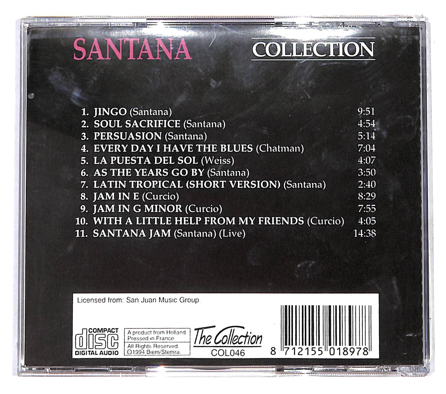 EBOND Santana - Collection CD CB047913