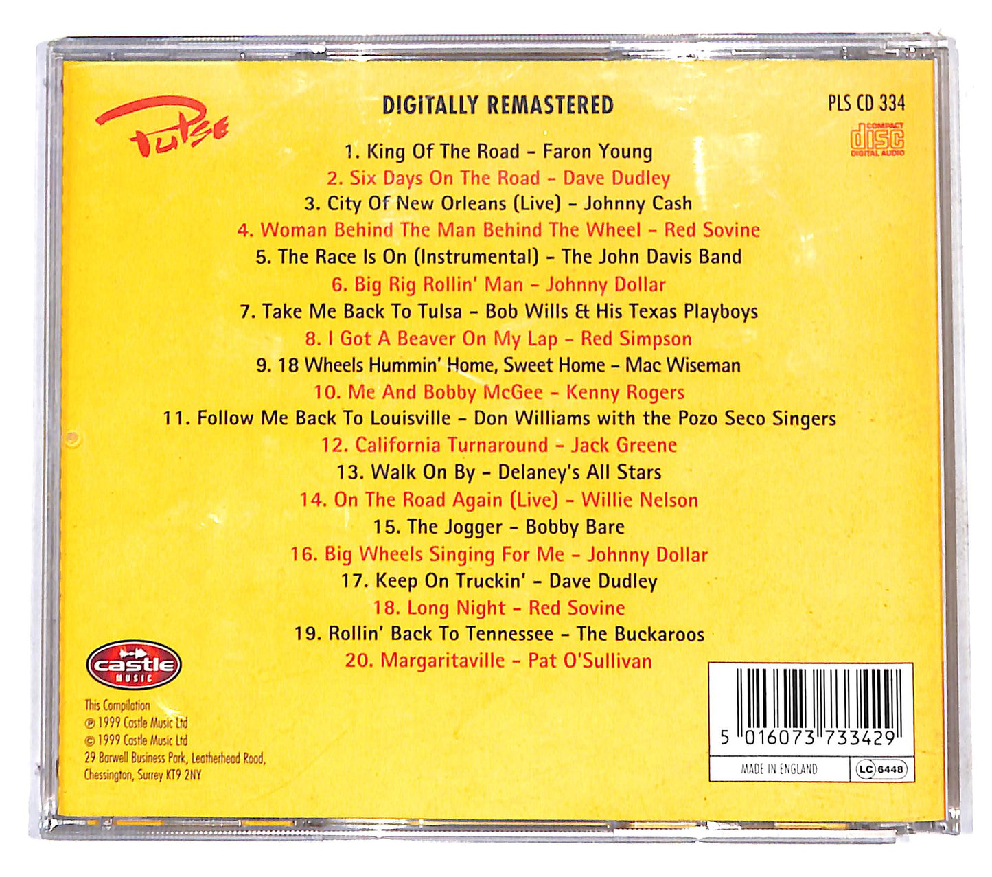 EBOND Various - Kings Of The Road CD CB047948